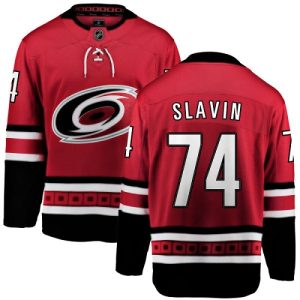 Kinder Carolina Hurricanes Eishockey Trikot Jaccob Slavin #74 Breakaway Rot Fanatics Branded Heim